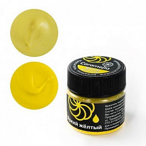 Краситель сухой жирорастворимый Caramella Яркий желтый, 5 г