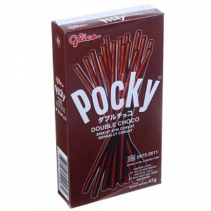 Палочки поки GLICO "Двойной шоколад"
